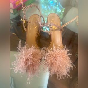 Sam Edelman Pink Poof Sandal Heels size 7.5